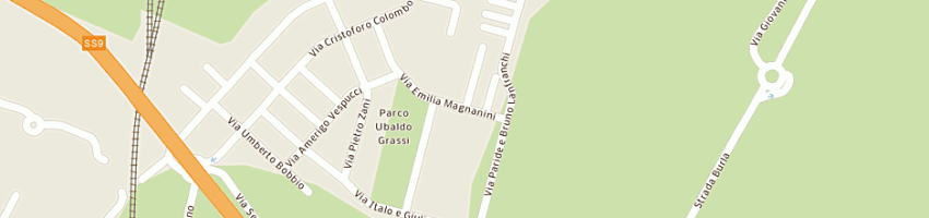 Mappa della impresa ricci antonio a PARMA