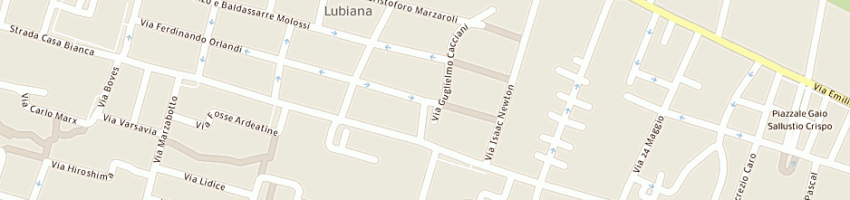 Mappa della impresa grillo rocco a PARMA