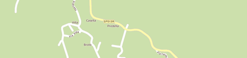 Mappa della impresa azzolini florindo a VETTO