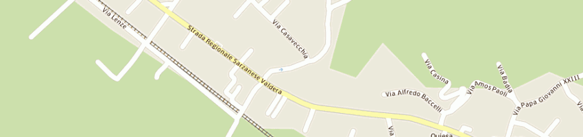 Mappa della impresa trattoria pizzeria fuori centro a MASSAROSA