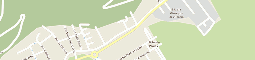 Mappa della impresa cooperativa di consumo soc coop a r l a MAZZANO