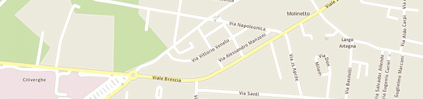 Mappa della impresa brodini enrico a MAZZANO