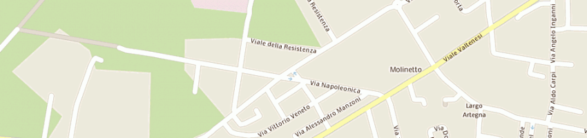 Mappa della impresa tecchio giuseppe e c sas a MAZZANO