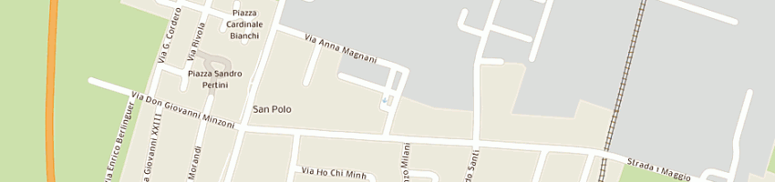 Mappa della impresa fini mauro a PARMA