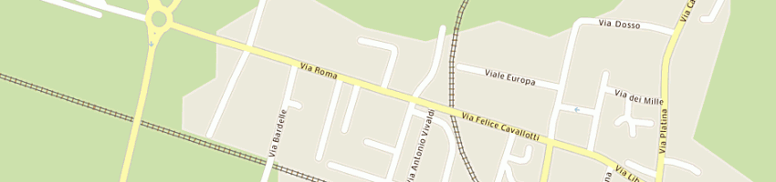 Mappa della impresa manfredi fabio a PIADENA