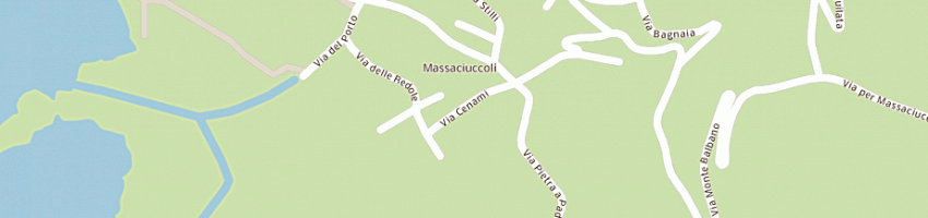 Mappa della impresa ristorante giardino di mari a MASSAROSA