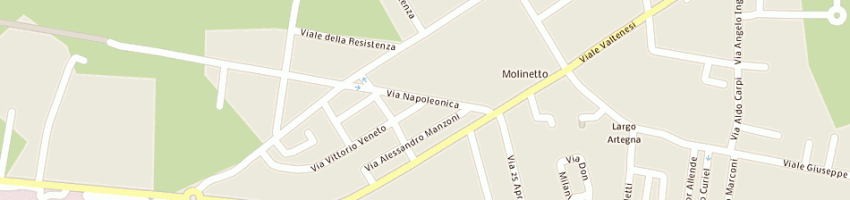 Mappa della impresa beschi maurizio a MAZZANO