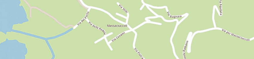 Mappa della impresa alimentari polloni tiziano a MASSAROSA