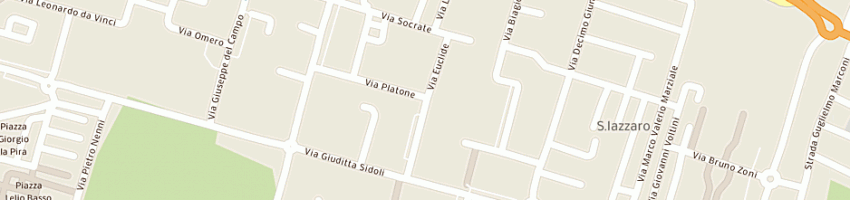 Mappa della impresa comune di parma - servizi sociali a PARMA