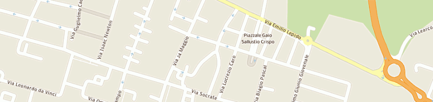 Mappa della impresa bar catullo1 a PARMA