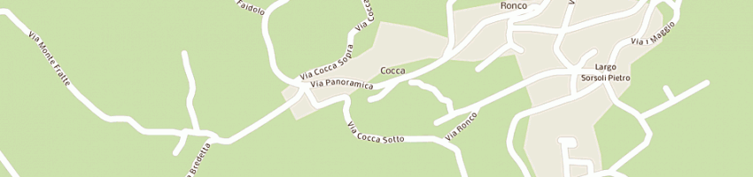 Mappa della impresa franzoni matteo a SERLE