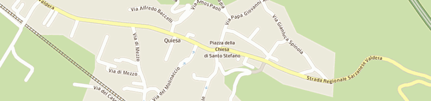 Mappa della impresa ristorante le terme a MASSAROSA