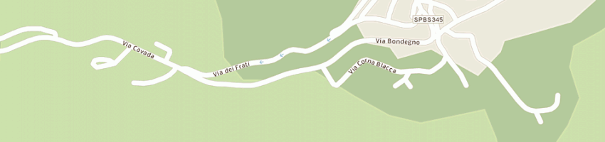 Mappa della impresa bar skilift a COLLIO