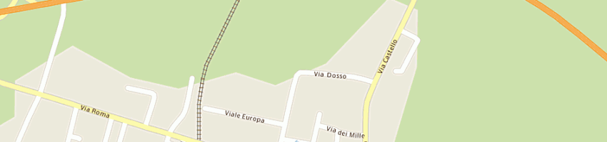 Mappa della impresa ago d'oro soc coop a rl a PIADENA