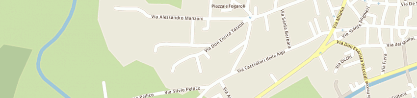 Mappa della impresa sala flavio a BORMIO