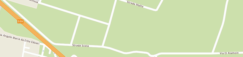 Mappa della impresa fava srl a PARMA