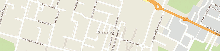 Mappa della impresa fornaciari gino a PARMA