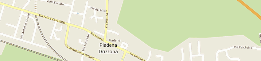 Mappa della impresa villani lidia a PIADENA