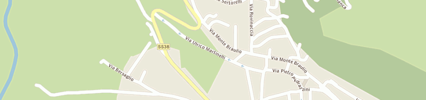 Mappa della impresa albergo terme meuble' a BORMIO