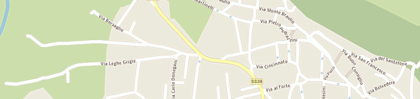 Mappa della impresa surace francesco a SONDRIO