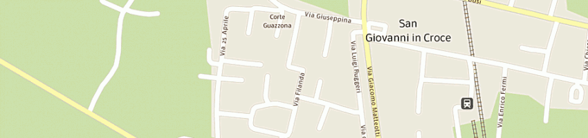 Mappa della impresa ronchi giuseppe a SAN GIOVANNI IN CROCE