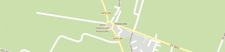 Mappa della impresa curti gisella e curti angelo sdf a PARMA