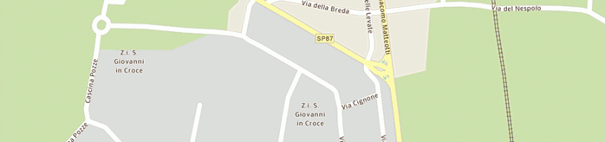 Mappa della impresa seripoint snc di brunoni piergiuseppe e c a SAN GIOVANNI IN CROCE