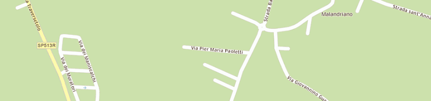 Mappa della impresa torelli enzo e figli snc a PARMA