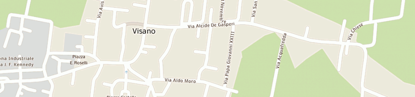 Mappa della impresa rosa massimo a VISANO