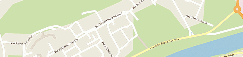 Mappa della impresa comune di pisa - circoscrizioni a PISA