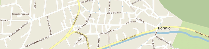 Mappa della impresa diva srl a BORMIO