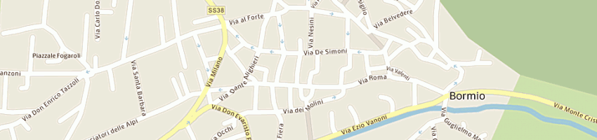 Mappa della impresa maiolani bruno a BORMIO