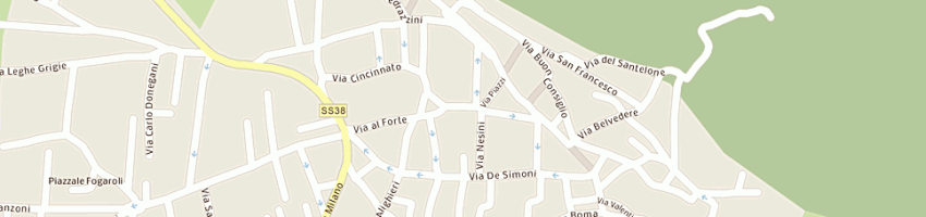 Mappa della impresa comune di bormio a BORMIO