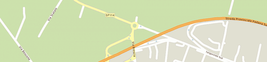 Mappa della impresa la bottega di piazza a e c snc a CALCINATO
