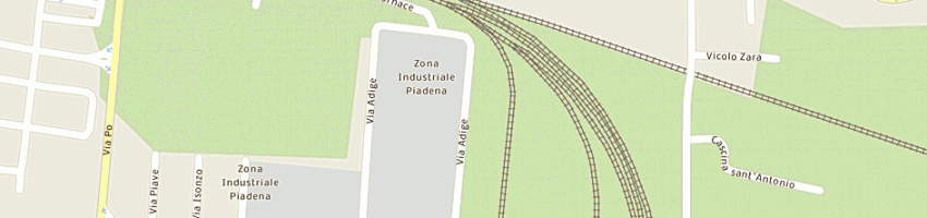 Mappa della impresa piazza sergio a PIADENA