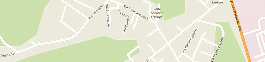 Mappa della impresa cini donatella a PISA