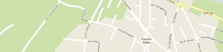 Mappa della impresa ponticelli enzo a TRAVERSETOLO