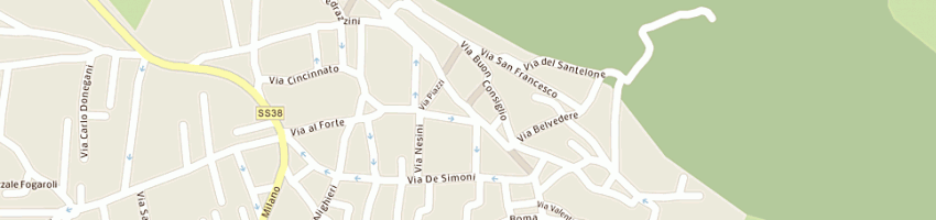 Mappa della impresa hgh srl a BORMIO