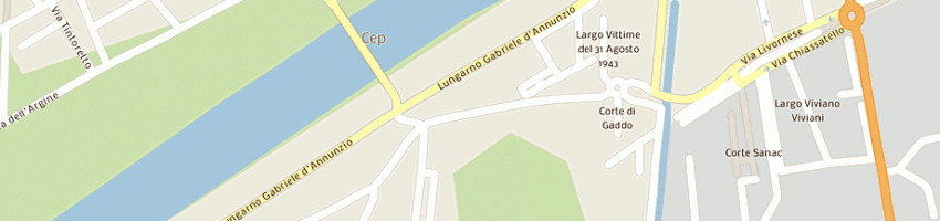 Mappa della impresa delta elettroclima sdf a PISA
