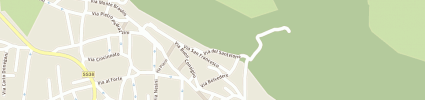 Mappa della impresa secchi giuseppe a BORMIO