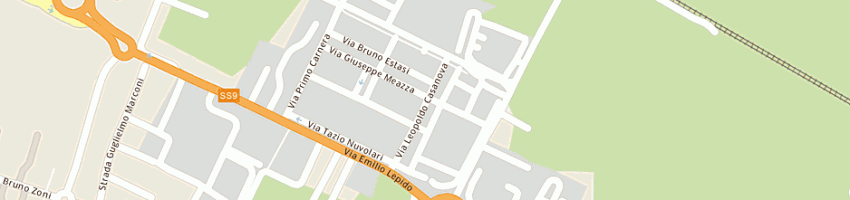 Mappa della impresa reverberi pierina e c srl a PARMA