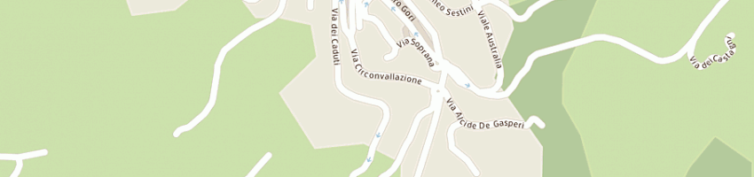 Mappa della impresa gelateria la fontanella a CAPOLIVERI