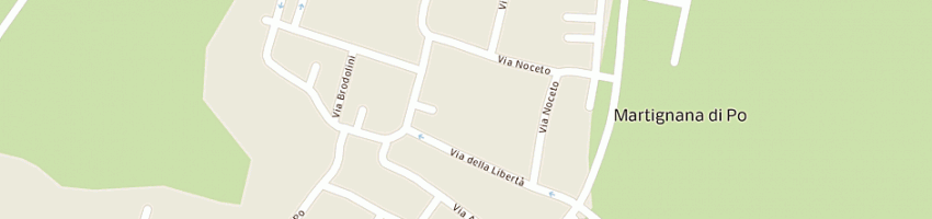 Mappa della impresa fortunati carlo a MARTIGNANA DI PO