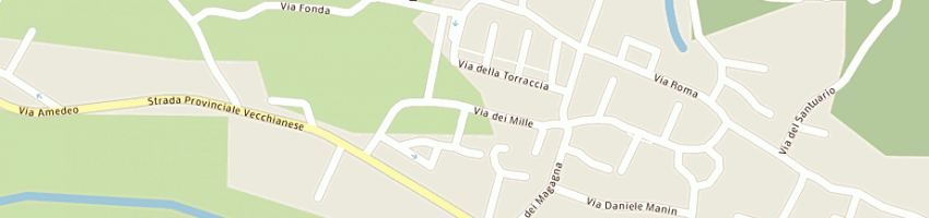 Mappa della impresa studio commerciale maurizio rubbini e alberto daini commercialisti ass a VECCHIANO