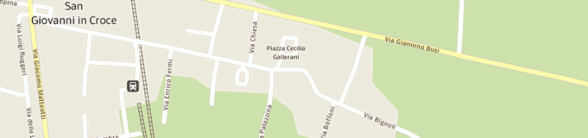 Mappa della impresa strina stefano murelli riccardo e c snc a SAN GIOVANNI IN CROCE
