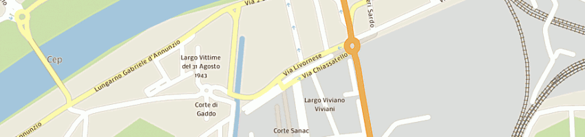 Mappa della impresa pit stop di luca vezzi e c snc a PISA