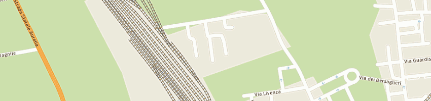 Mappa della impresa palasport bowling pisa srl a PISA