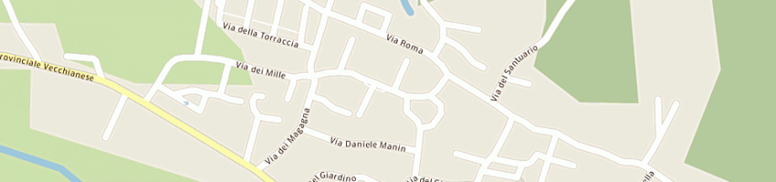 Mappa della impresa pardini a VECCHIANO