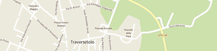 Mappa della impresa bertoletti luigi di bertoletti maurizio a TRAVERSETOLO