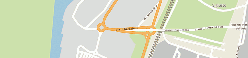 Mappa della impresa conglomerati cld srl a PISA